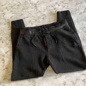 Zara Collection black sweat pants medium